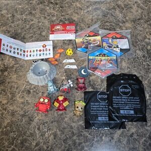 Marvel Battleworld Series Lot Groot Iron Man Orgoo Etc‎